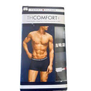 TOMMY HILFIGER THCOMFORT+ 3 TRUNKS Classic Fit Cotton 3 PACK Underwear XL